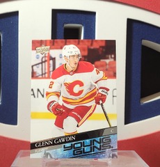 Glenn Gawdin 2020-21 - Young Guns Rookie #726 Upper Deck Extended Series
